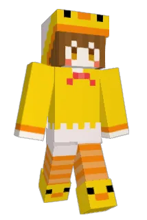 chimuHM Minecraft avatar full body