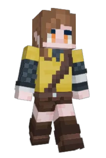 chinchillacraft Minecraft avatar full body
