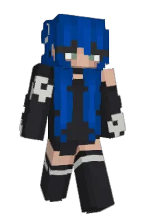 chirrant Minecraft avatar full body
