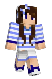 chloeanddad Minecraft avatar full body