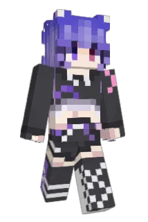 chloecodes Minecraft avatar full body