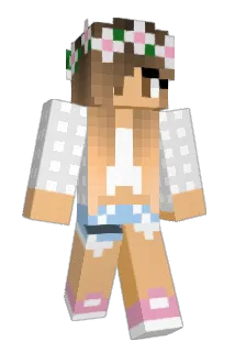 chloezare Minecraft avatar full body
