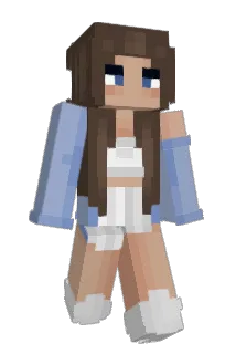 chlomva Minecraft avatar full body