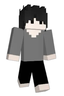 choblue Minecraft avatar full body