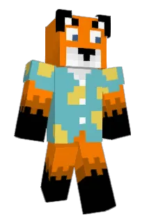 chockyfox Minecraft avatar full body