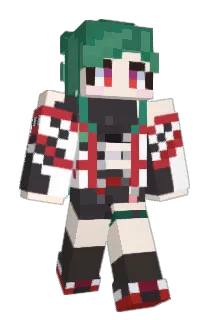 choko_latte Minecraft avatar full body