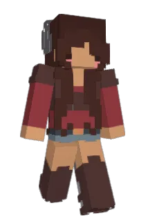 chomiru Minecraft avatar full body