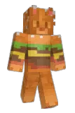 chonkodile Minecraft avatar full body
