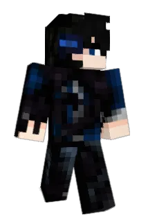 chorando Minecraft avatar full body