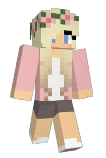 chpeaches Minecraft avatar full body
