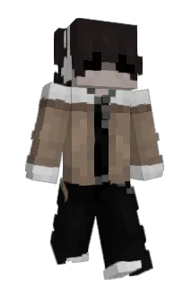 christmes Minecraft avatar full body