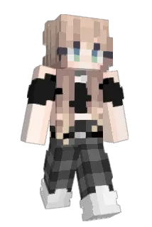 chubbyaxolotl Minecraft avatar full body