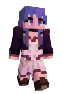 chutato Minecraft avatar full body