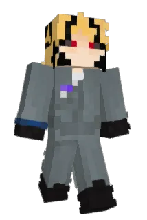 cibersecurity Minecraft avatar full body