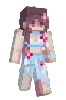 cinnnagirl Minecraft avatar full body