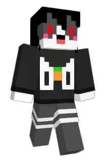 cipher_chan Minecraft avatar full body