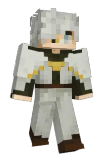 cisheterophobic Minecraft avatar full body