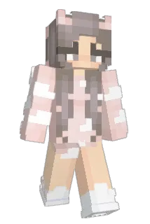 clairecorte Minecraft avatar full body