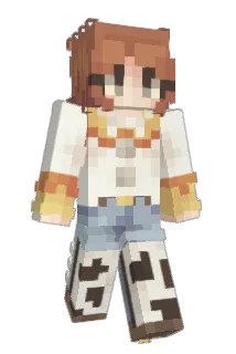 clairrot Minecraft avatar full body