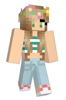 clarabellum Minecraft avatar full body