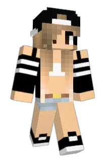clarakat Minecraft avatar full body
