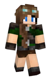 claralho Minecraft avatar full body