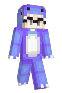 clareybear Minecraft avatar full body