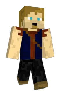 classicblue Minecraft avatar full body