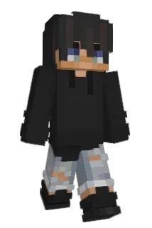 claud1N Minecraft avatar full body