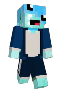 claude_bot Minecraft avatar full body