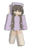 clauish Minecraft avatar full body