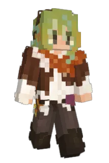 clavesi Minecraft avatar full body