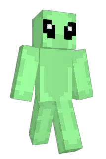 clawdy Minecraft avatar full body