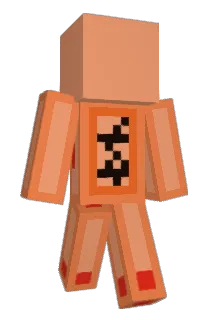 clawtron Minecraft avatar full body