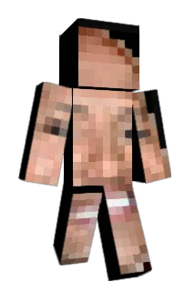 cleftard Minecraft avatar full body