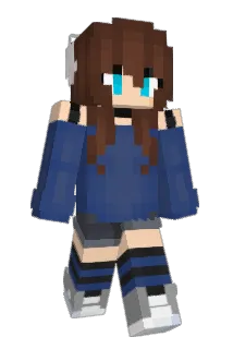 cleverclover Minecraft avatar full body