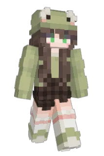 clinnnnne Minecraft avatar full body