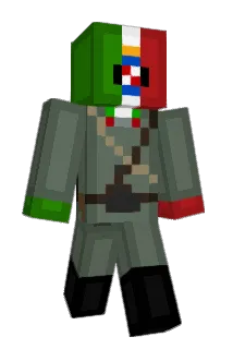 closinq Minecraft avatar full body