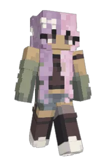 cloversworld Minecraft avatar full body