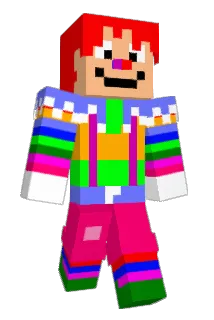 clown_demon Minecraft avatar full body
