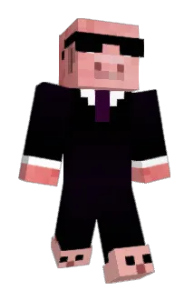 cochonman Minecraft avatar full body