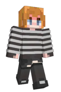 color7red Minecraft avatar full body