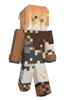 colorfes Minecraft avatar full body