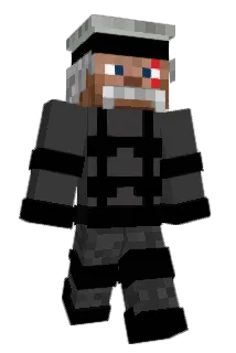 combatt Minecraft avatar full body