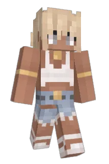 cometP Minecraft avatar full body