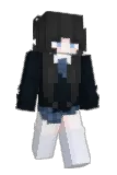 comet_player Minecraft avatar full body