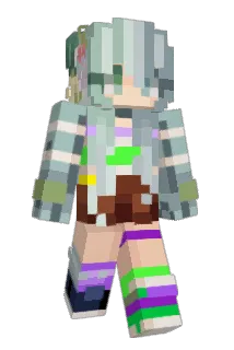 cometting Minecraft avatar full body