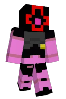 comradered Minecraft avatar full body