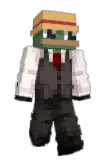 conically Minecraft avatar full body