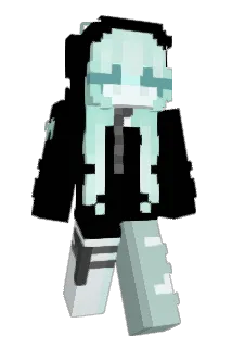 coniglioblu Minecraft avatar full body